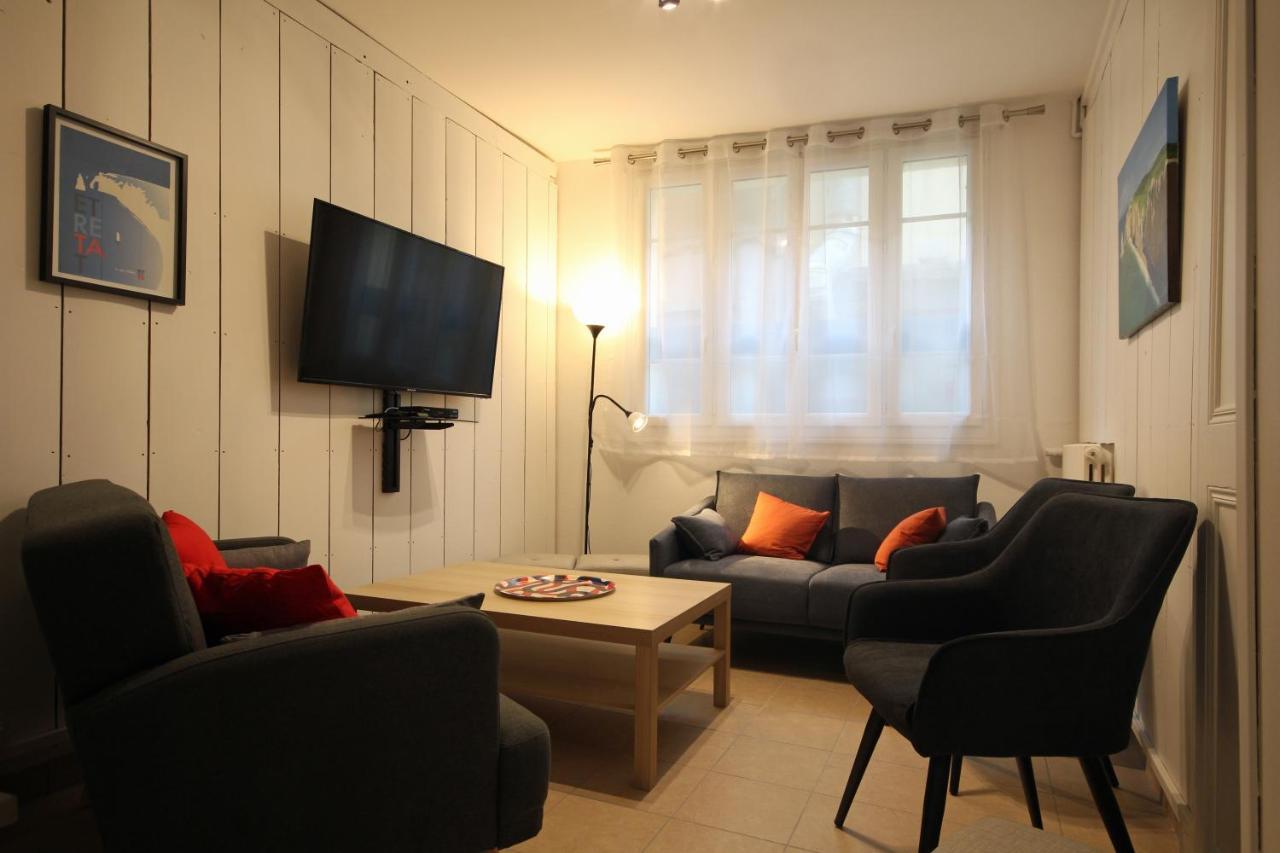 Au Bonheur D'Etretat Villa Bagian luar foto